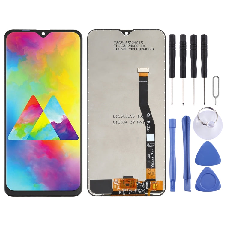 LCD Screen and Digitizer Full Assembly for Galaxy M20, For Samsung Galaxy M20