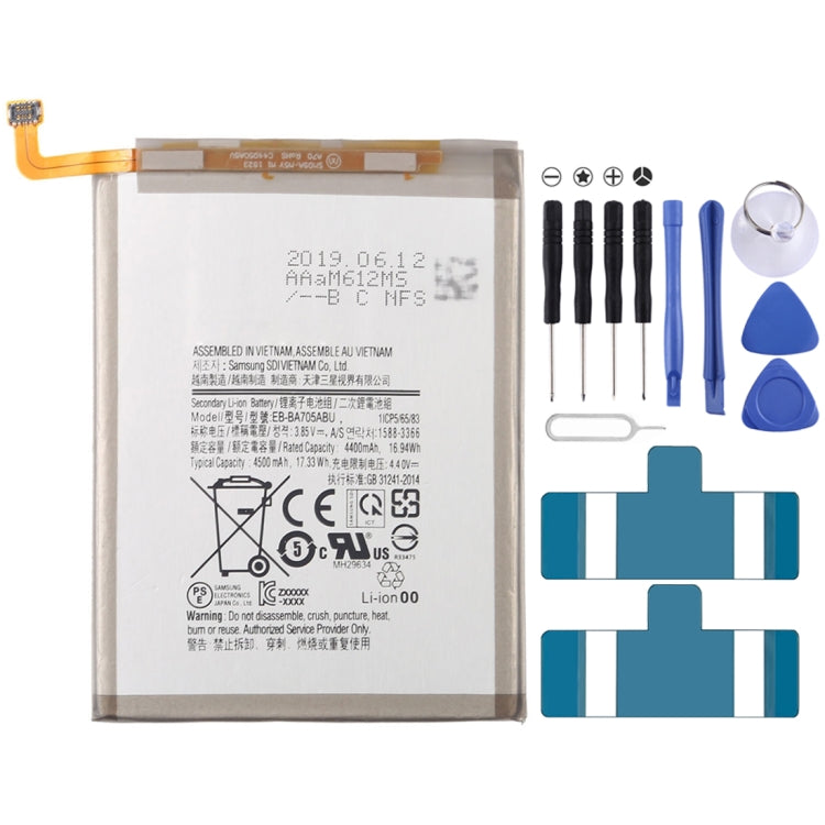 Batteria sostitutiva per telefono cellulare Galaxy A70 da 4400 mAh, For Galaxy A70