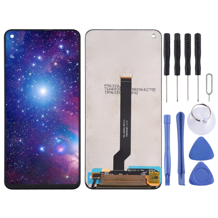 Original PLS TFT LCD Screen and Digitizer Full Assembly for Galaxy A60, For Samsung Galaxy A60 (PLS TFT )