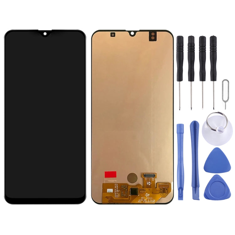 Schermo LCD originale in materiale Super AMOLED e digitalizzatore assemblaggio completo per Galaxy A30s, For Samsung Galaxy A30s (Super AMOLED)