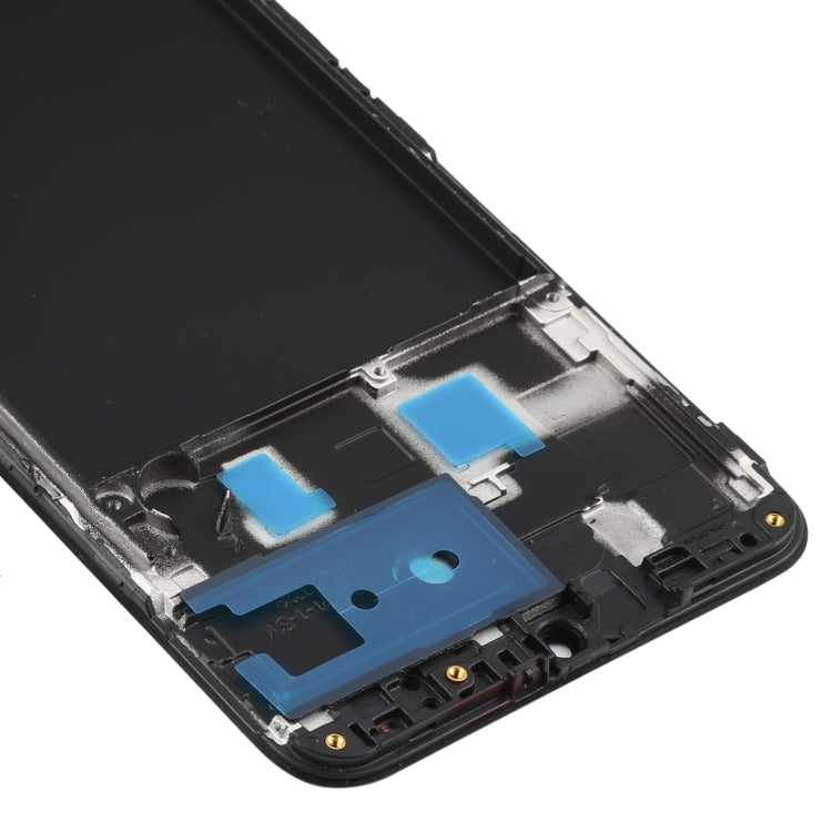 Schermo LCD originale in materiale Super AMOLED e digitalizzatore assemblaggio completo con cornice per Galaxy A20, For Samsung Galaxy A20 (Super AMOLED)