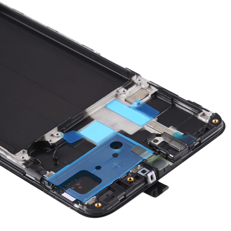 Schermo LCD originale in materiale Super AMOLED e digitalizzatore assemblaggio completo con cornice per Galaxy A70, For Samsung Galaxy A70 (Super AMOLED)