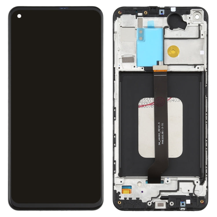 Schermo LCD originale PLS TFT in materiale e digitalizzatore assemblaggio completo con cornice per Galaxy M40, For Samsung Galaxy M40 (PLS TFT)