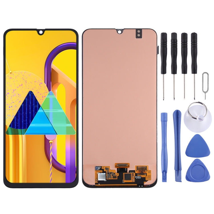 Schermo LCD originale in materiale Super AMOLED e digitalizzatore assemblaggio completo per Galaxy M30s, For Samsung Galaxy M30s (Super AMOLED)