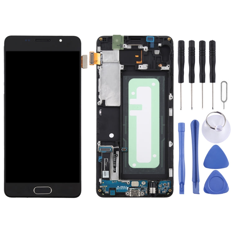 TFT Material LCD Screen and Digitizer Full Assembly with Frame for Galaxy A5 (2016) / A510F, For Galaxy A5 (2016) (TFT Material), For Galaxy A5 (2016) with Frame,TFT