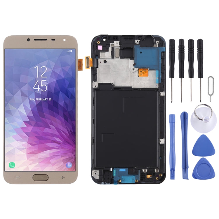 Schermo LCD in materiale TFT e digitalizzatore assemblaggio completo con cornice per Galaxy J4 J400F/DS, For Galaxy J4 (TFT Material), For Galaxy J4 with Frame,TFT