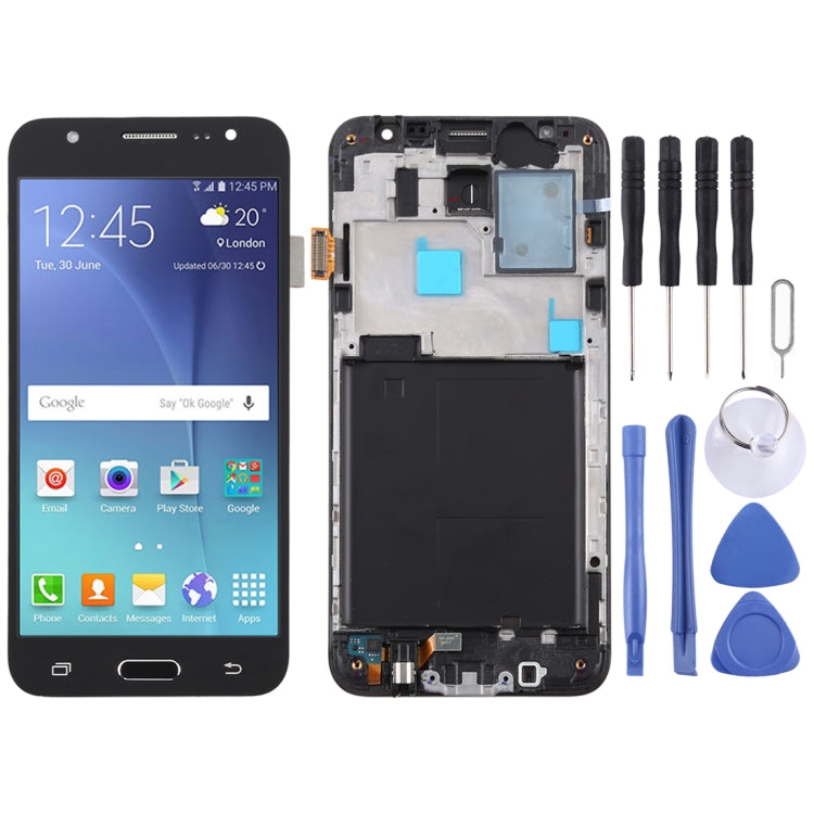 Schermo LCD in materiale TFT e digitalizzatore assemblaggio completo con cornice per Galaxy J5 (2015) / J500F, For Galaxy J5 (2015) (TFT Material), For Galaxy J5 (2015) with Frame,TFT