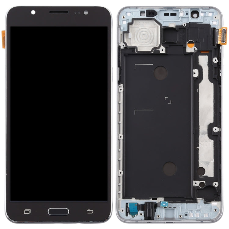 Schermo LCD in materiale TFT e digitalizzatore assemblaggio completo con cornice per Galaxy J7 (2016) / J710F, For Galaxy J7 (2016) (TFT Material), For Galaxy J7 (2016) with Frame,TFT