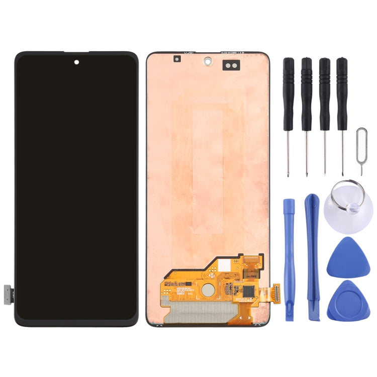 Schermo LCD originale in materiale Super AMOLED e digitalizzatore assemblaggio completo per Galaxy A51 4G, For Samsung Galaxy A51 4G (Original )