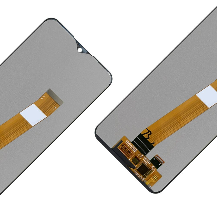 Original PLS TFT Material LCD Screen and Digitizer Full Assembly (Narrow Flex Cable) for Galaxy A01, For Samsung Galaxy A01 SM-A015F(Original )(Narrow)