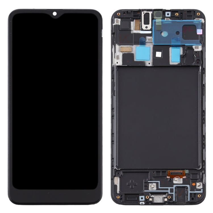 Schermo LCD in materiale TFT e digitalizzatore assemblaggio completo con cornice per Samsung Galaxy A20 / SM-A205F (versione UE), For Samsung Galaxy A20 (TFT)