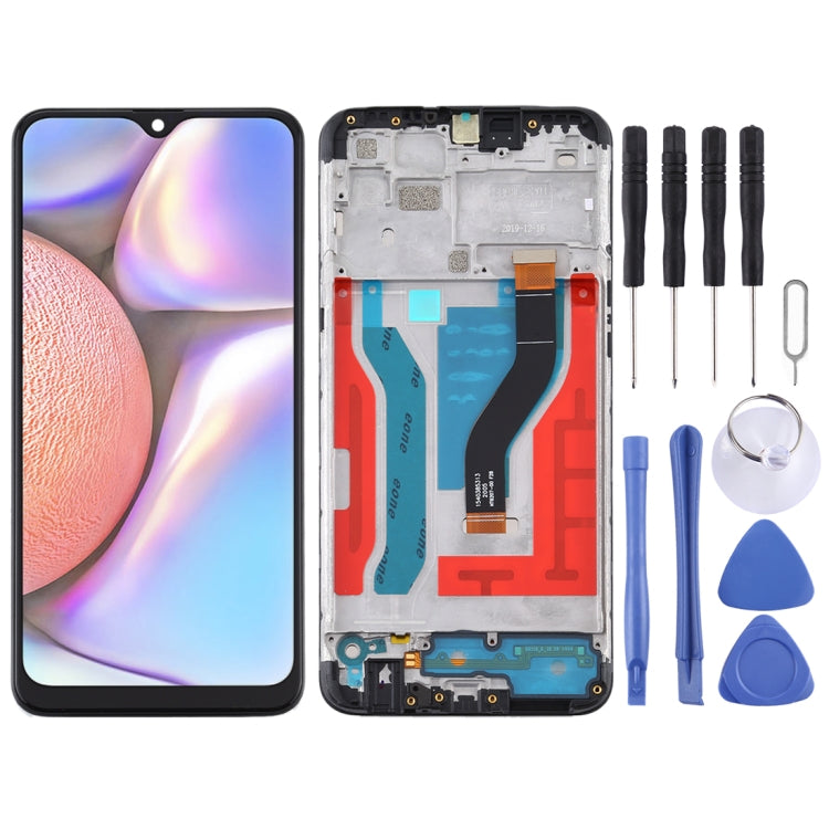 Schermo LCD e digitalizzatore assemblaggio completo con cornice per Samsung Galaxy A10s, For Samsung Galaxy A10s (TFT)