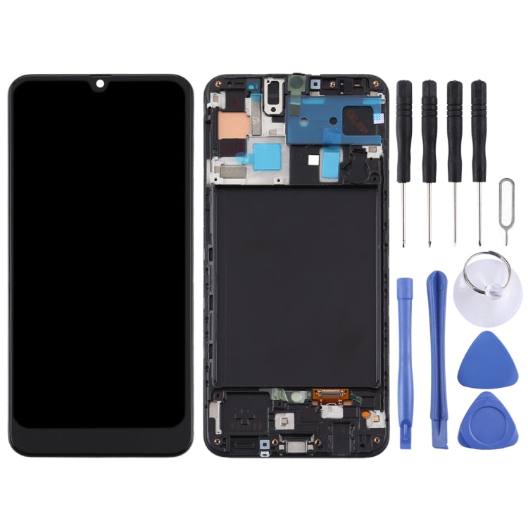 Schermo LCD in materiale TFT e digitalizzatore assemblaggio completo con cornice per Samsung Galaxy A50 (non supporta l'identificazione delle impronte digitali), For Samsung Galaxy A50 (TFT)