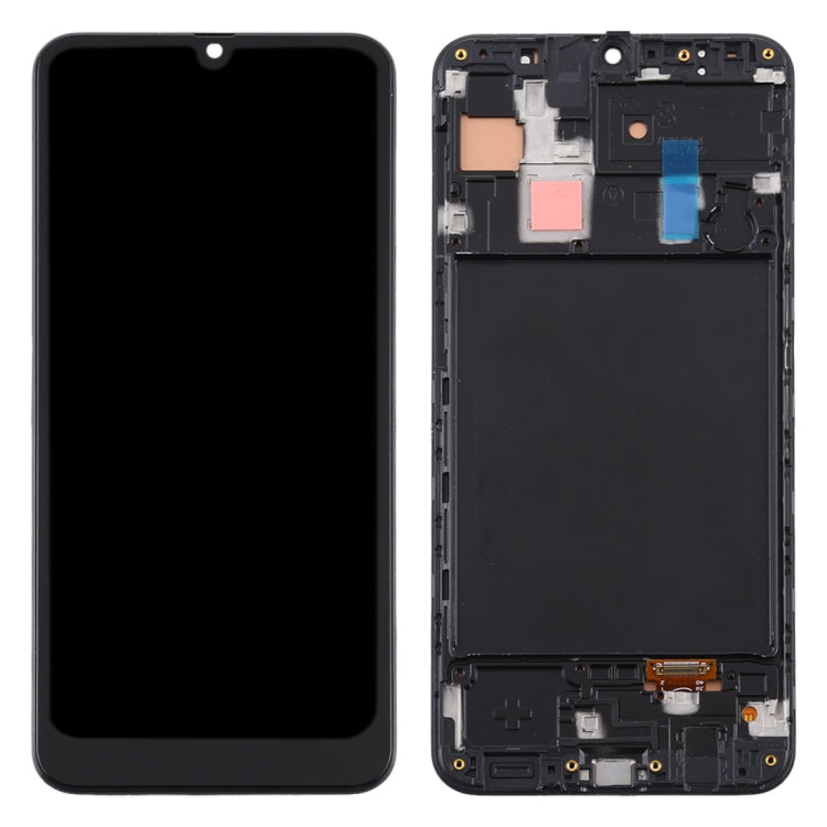 Schermo LCD in materiale TFT e digitalizzatore assemblaggio completo con cornice per Samsung Galaxy A30, For Samsung Galaxy A30 (TFT)