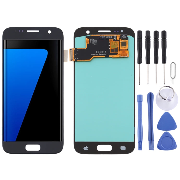 OLED Material LCD Screen and Digitizer Full Assembly for Samsung Galaxy S7, For Samsung Galaxy S7(OLED), For Galaxy S7(OLED Material)