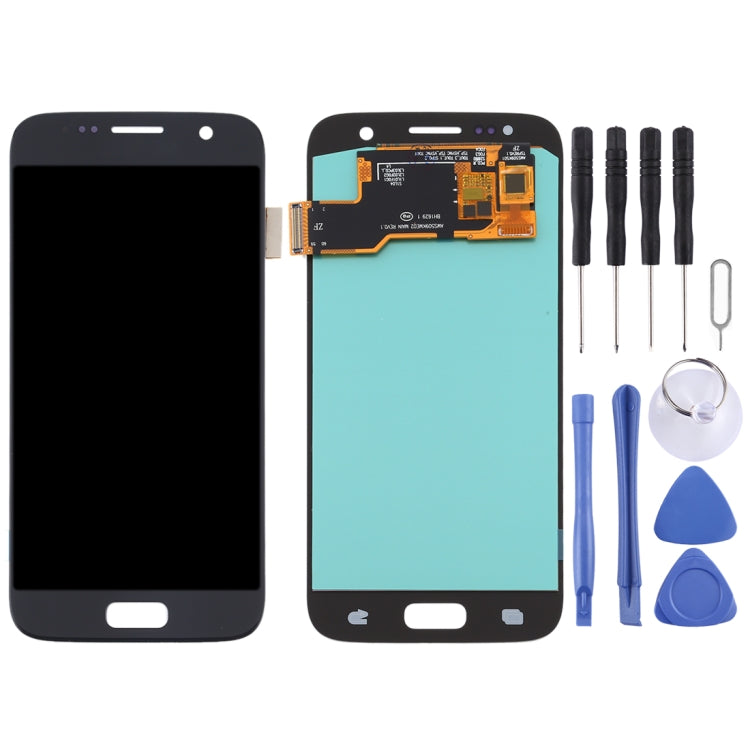 OLED Material LCD Screen and Digitizer Full Assembly for Samsung Galaxy S7, For Samsung Galaxy S7(OLED), For Galaxy S7(OLED Material)