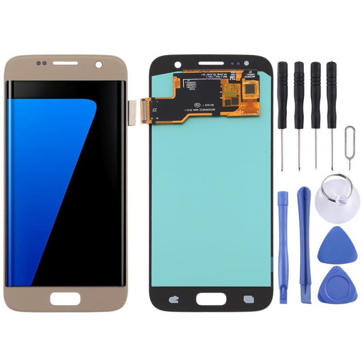 Schermo LCD in materiale OLED e digitalizzatore assemblaggio completo per Samsung Galaxy S7, For Samsung Galaxy S7(OLED), For Galaxy S7(OLED Material)