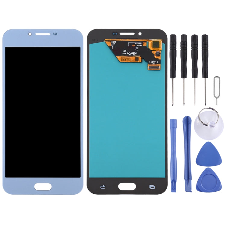 Schermo LCD in materiale OLED e digitalizzatore assemblaggio completo per Samsung Galaxy A8 (2016) / SM-A810, For Galaxy A8 (2016)(OLED), For Samsung Galaxy A8 (2016)(OLED Material)