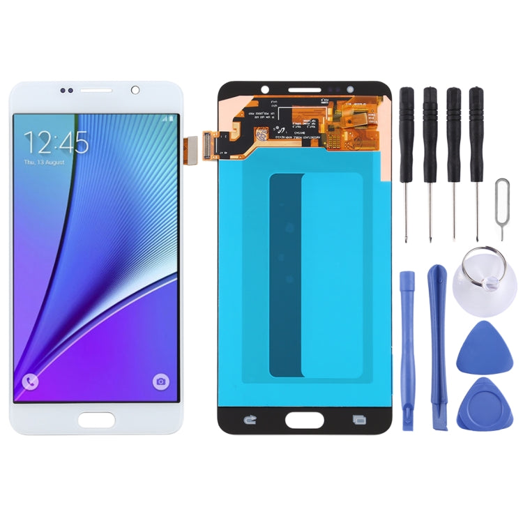 Schermo LCD in materiale OLED da 5,5 pollici e digitalizzatore assemblaggio completo per Samsung Galaxy Note 5, For Galaxy Note 5(OLED), For Samsung Galaxy Note 5(OLED Material)