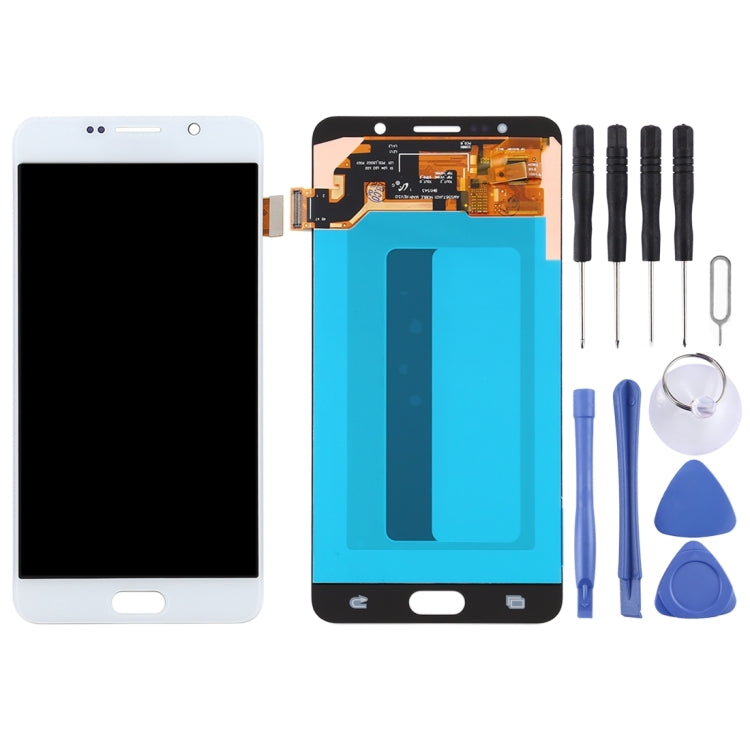 Schermo LCD in materiale OLED da 5,5 pollici e digitalizzatore assemblaggio completo per Samsung Galaxy Note 5, For Galaxy Note 5(OLED), For Samsung Galaxy Note 5(OLED Material)