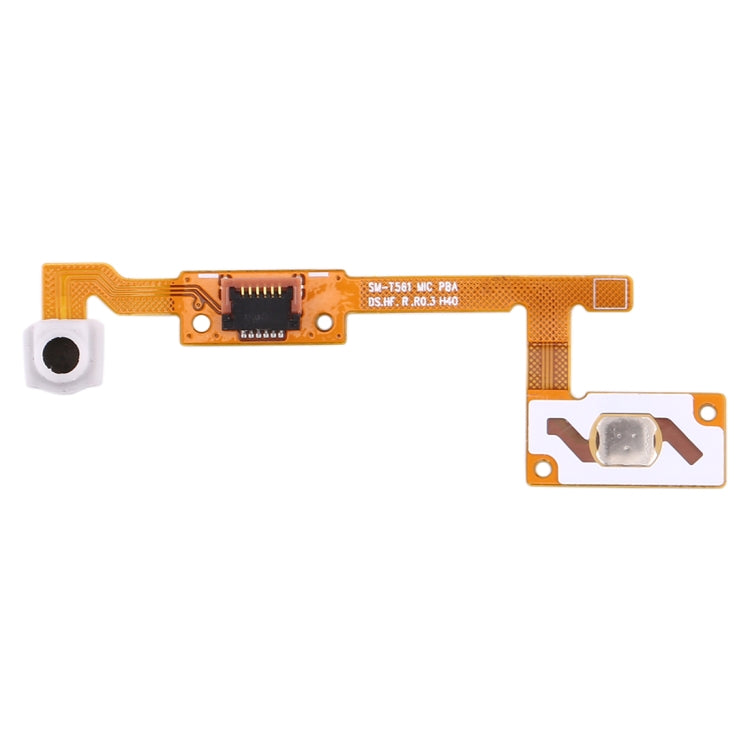 For Samsung Galaxy Tab E 9.6 / SM-T560 / T561 Microphone and Return Button Flex Cable, For Samsung Galaxy Tab E 9.6