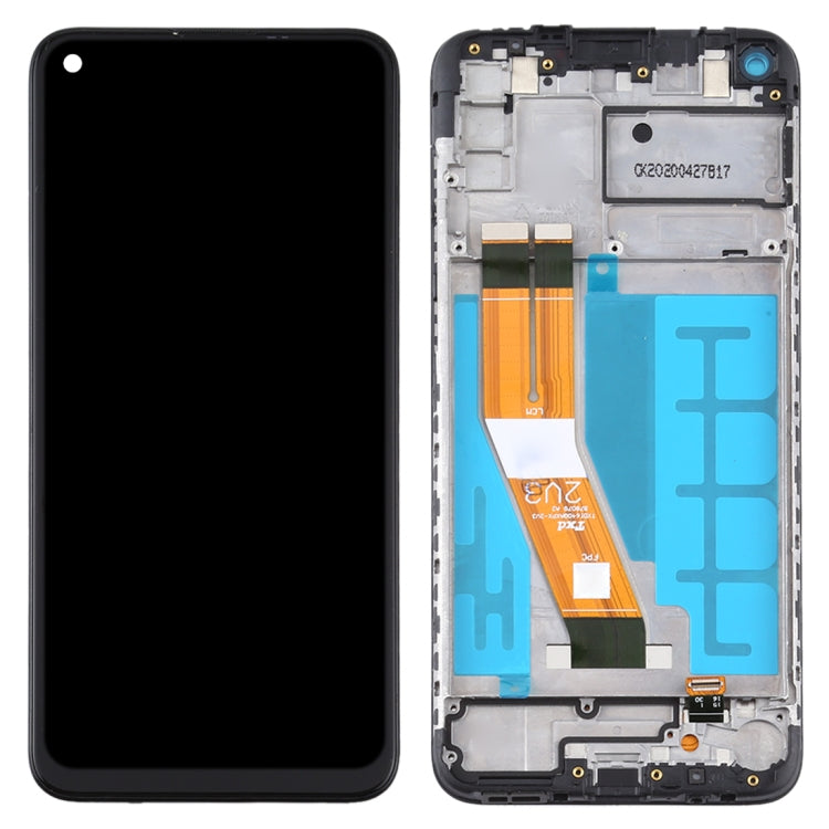 Schermo LCD e digitalizzatore assemblaggio completo con cornice per Samsung Galaxy A11, For Samsung Galaxy A11