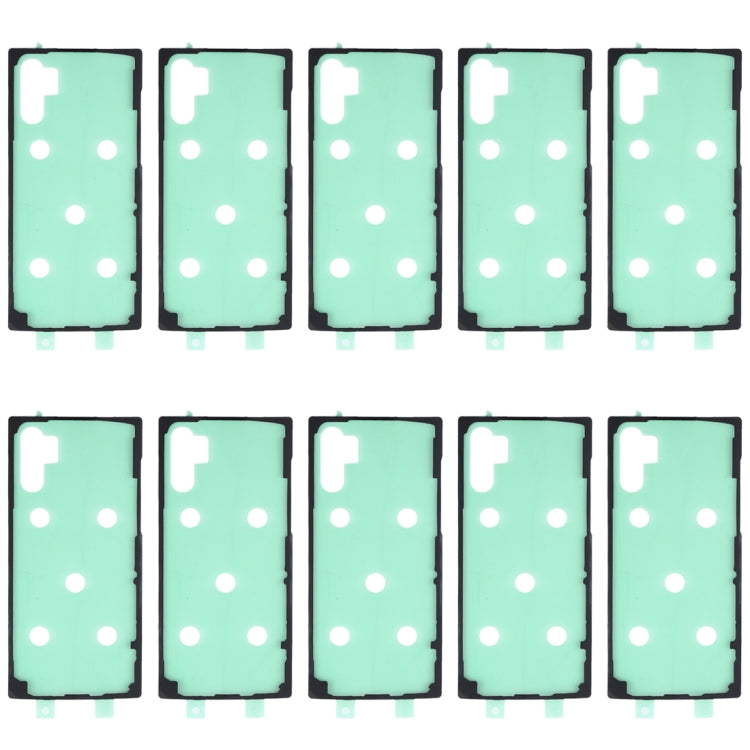 Per Samsung Galaxy Note10 10 pezzi adesivi per cover posteriore dell'alloggiamento, For Samsung Galaxy Note10