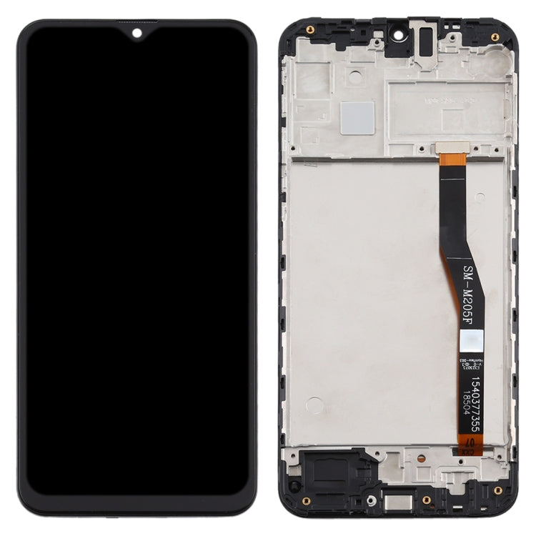 Schermo LCD in materiale TFT e digitalizzatore assemblaggio completo con cornice per Samsung Galaxy M20, For Samsung Galaxy M20(TFT)