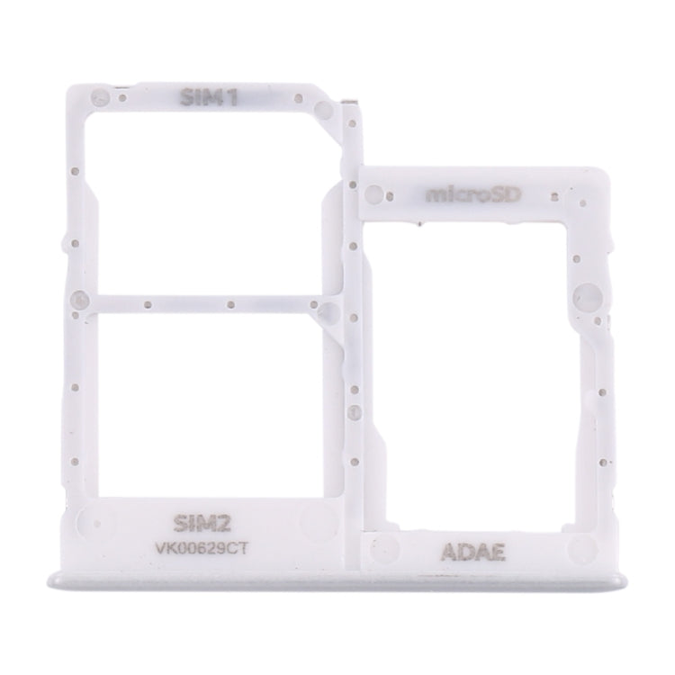 For Samsung Galaxy A41 / A415 SIM Card Tray + SIM Card Tray + Micro SD Card Tray, For Samsung Galaxy A41(Dual), For Samsung Galaxy A41(Double Card )