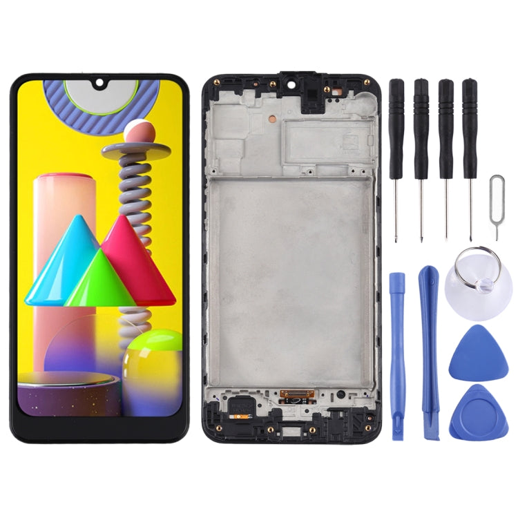 TFT LCD Screen and Digitizer Full Assembly with Frame for Samsung Galaxy M31 / Galaxy M31 Prime, For Samsung Galaxy M31(TFT), For Samsung Galaxy M31(RU)