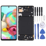 Schermo LCD in materiale TFT e digitalizzatore assemblaggio completo con cornice (non supporta l'identificazione delle impronte digitali) per Samsung Galaxy A71 / SM-A715, For Samsung Galaxy A71(TFT)
