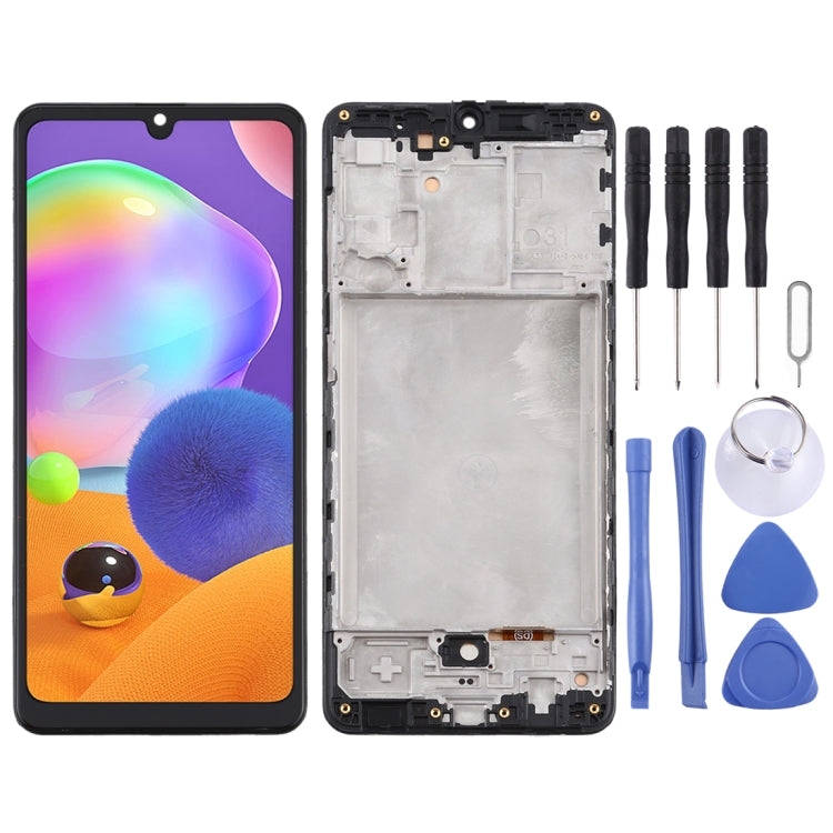 Schermo LCD in materiale TFT e digitalizzatore assemblaggio completo con cornice per Samsung Galaxy A31 / SM-A315, For Samsung Galaxy A31 (TFT)