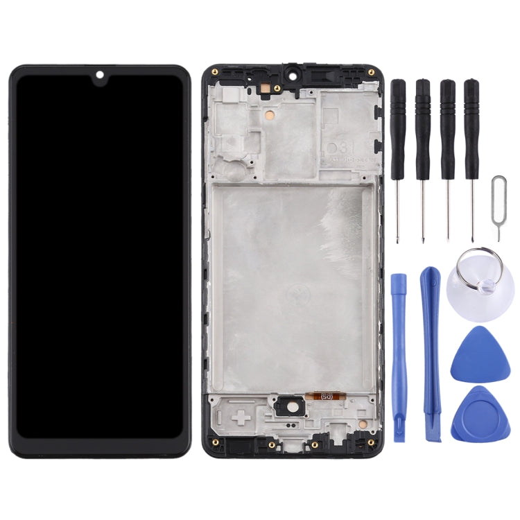 Schermo LCD in materiale TFT e digitalizzatore assemblaggio completo con cornice per Samsung Galaxy A31 / SM-A315, For Samsung Galaxy A31 (TFT)