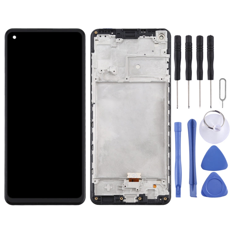 Schermo LCD e digitalizzatore assemblaggio completo con cornice per Samsung Galaxy A21s / SM-A217, For Samsung Galaxy A21s