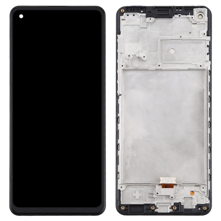 LCD Screen and Digitizer Full Assembly with Frame for Samsung Galaxy A21s / SM-A217, For Samsung Galaxy A21s