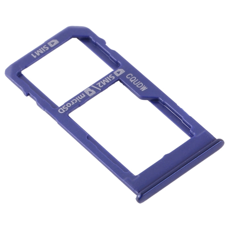 Per Samsung Galaxy M40 SM-M405 Vassoio scheda SIM + Vassoio scheda SIM/Vassoio scheda Micro SD, For Samsung Galaxy M40 (dual card), For Samsung Galaxy M40 (dual card) (Baby Blue)
