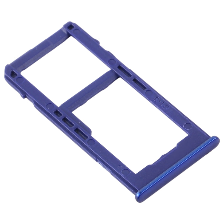 Per Samsung Galaxy M40 SM-M405 Vassoio scheda SIM + Vassoio scheda SIM/Vassoio scheda Micro SD, For Samsung Galaxy M40 (dual card), For Samsung Galaxy M40 (dual card) (Baby Blue)