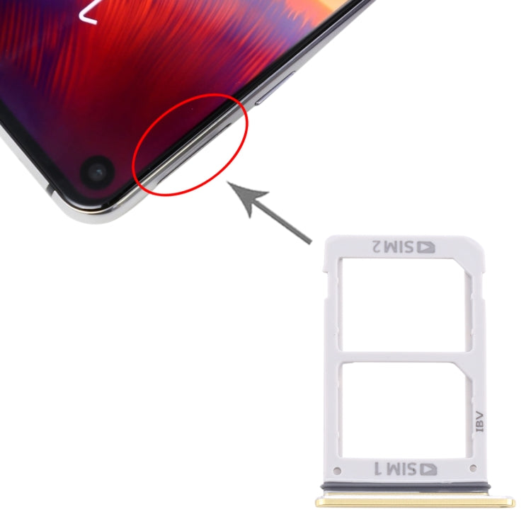 For Samsung Galaxy A8s / Galaxy A9 Pro 2019 SIM Card Tray + SIM Card Tray, For Samsung Galaxy A8s