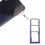 Per Samsung Galaxy A50s SM-A507 Vassoio scheda SIM + Vassoio scheda SIM + Vassoio scheda micro SD, For Samsung Galaxy A50s(dual card)
