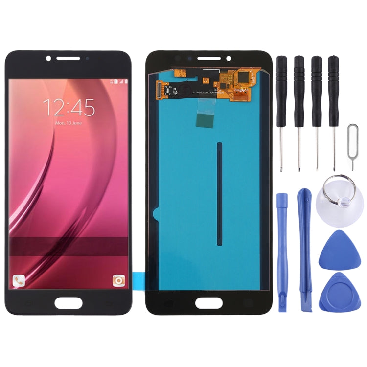 LCD Screen and Digitizer Full Assembly (OLED Material) for Galaxy C7 Pro / C7010, Galaxy C7 Pro (OLED), For Samsung Galaxy C7 Pro (OLED)