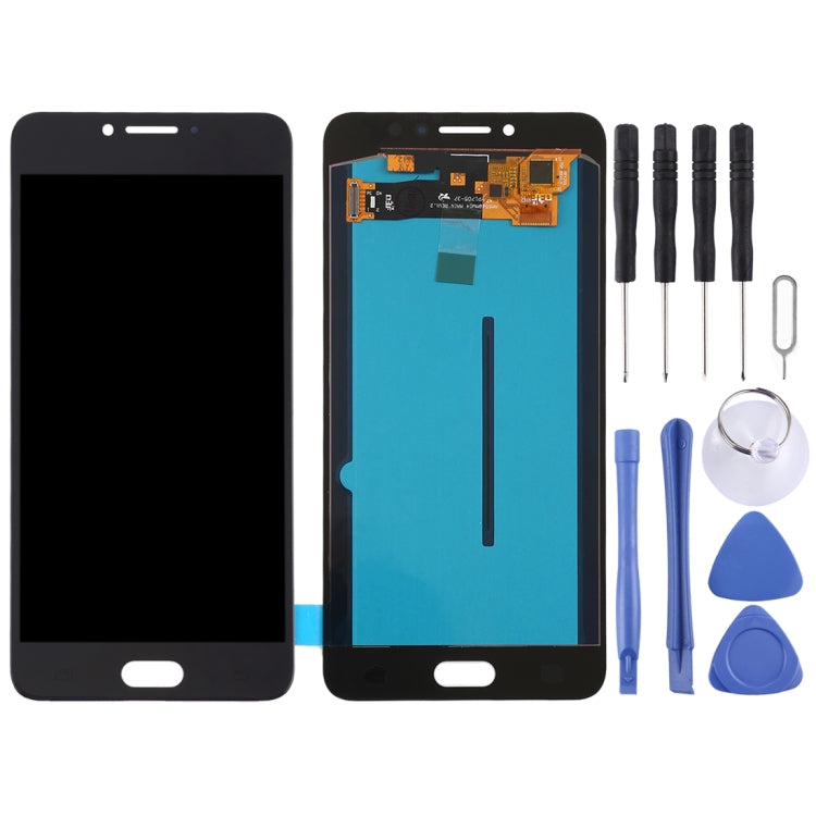 LCD Screen and Digitizer Full Assembly (OLED Material) for Galaxy C7 Pro / C7010, Galaxy C7 Pro (OLED), For Samsung Galaxy C7 Pro (OLED)