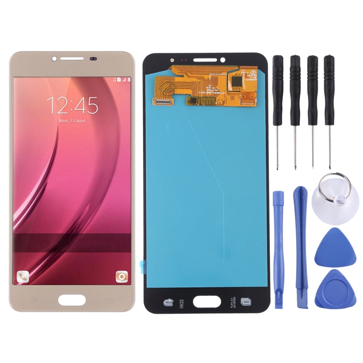 LCD Screen and Digitizer Full Assembly (OLED Material) for Galaxy C7 Pro / C7010, Galaxy C7 Pro (OLED), For Samsung Galaxy C7 Pro (OLED)