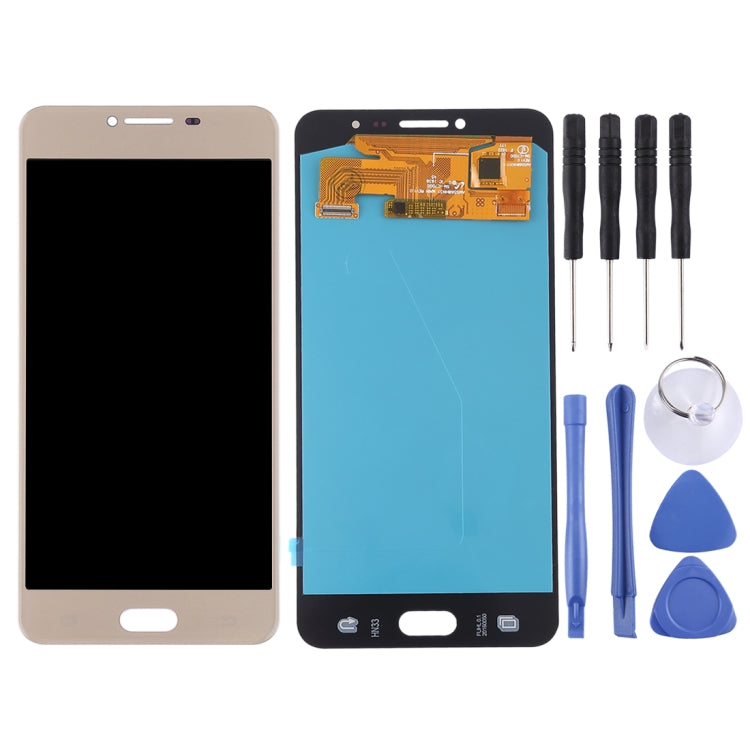 LCD Screen and Digitizer Full Assembly (OLED Material) for Galaxy C7 Pro / C7010, Galaxy C7 Pro (OLED), For Samsung Galaxy C7 Pro (OLED)