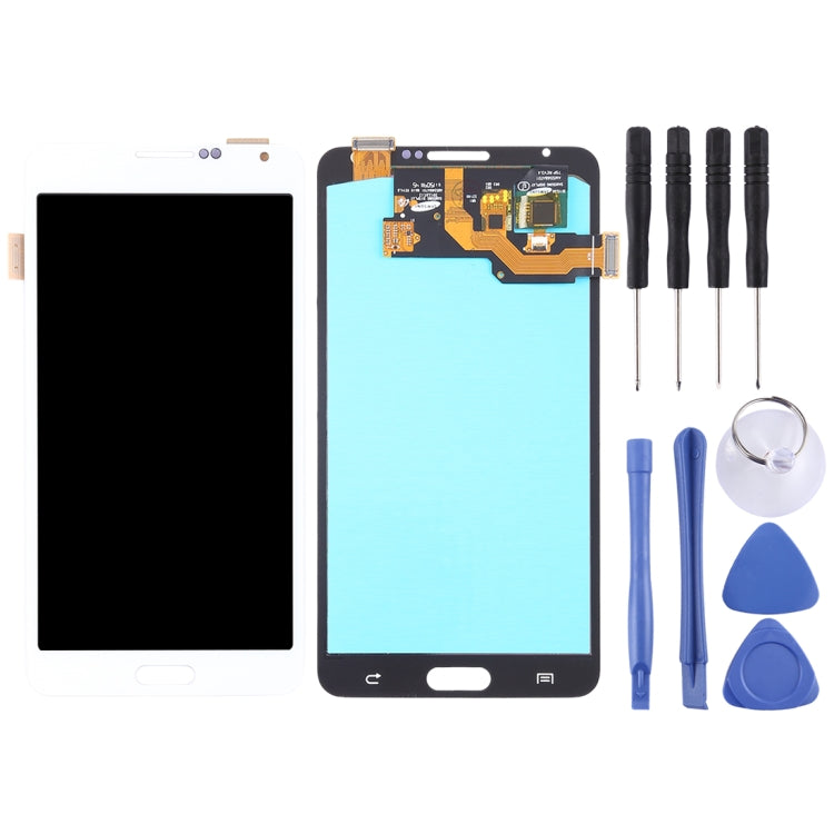 Complete LCD Screen and Digitizer Assembly (OLED Material) for Galaxy Note 3, N9000 (3G), N9005 (3G/LTE), For Galaxy Note III (OLED), For Samsung Galaxy Note III (OLED)