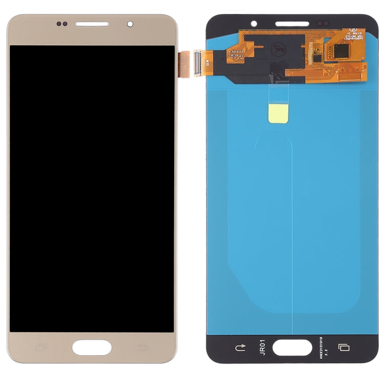 LCD Screen and Digitizer Full Assembly (OLED Material) for Galaxy A7 (2016), A710F, A710F/DS, A710FD, A710M, A710M/DS, A710Y/DS, A7100, Galaxy A7 (2016) OLED, For Samsung Galaxy A7 (2016) OLED, For Galaxy A7 (2016) OLED