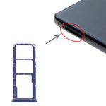 Per Samsung Galaxy A9 (2018) SM-A920 Vassoio scheda SIM + Vassoio scheda SIM + Vassoio scheda micro SD, For Samsung Galaxy A9 (2018)(dual card)