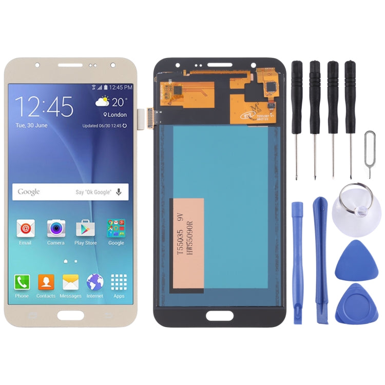 TFT Material LCD Screen and Digitizer Full Assembly for Galaxy J7 (2015) / J700F, J700F/DS, J700H/DS, J700M, J700M/DS, J700T, J700P, For Samsung Galaxy J7 (2015) (TFT), For Galaxy J7 (2015) (TFT), For Galaxy J7 (2015) (TFT Material)