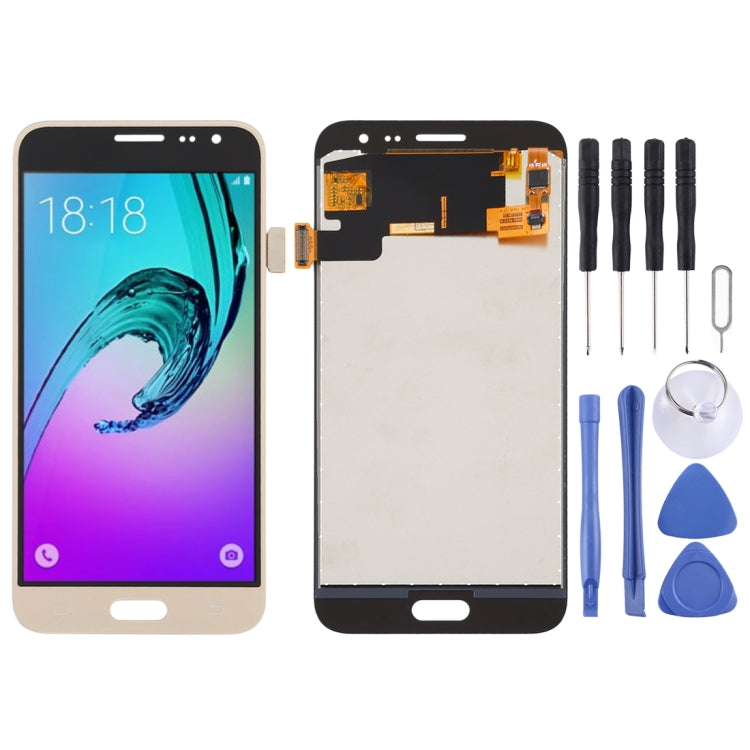 TFT Material LCD Screen and Digitizer Full Assembly for Galaxy J3 (2016) J320FN, J320F, J320G, J320M, J320A, J320V, J320P, For Samsung Galaxy J3 (2016) (TFT), For Galaxy J3 (2016) (TFT Material)