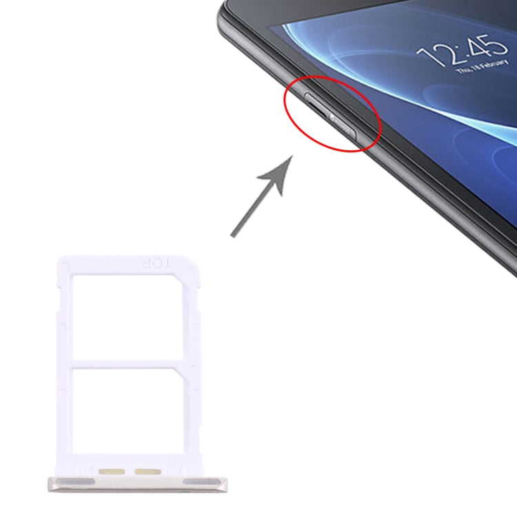 Per Samsung Galaxy Tab A 7.0 (2016) SM-T285 Vassoio scheda SIM + Vassoio scheda SIM, For Samsung Galaxy Tab A 7.0 (2016)