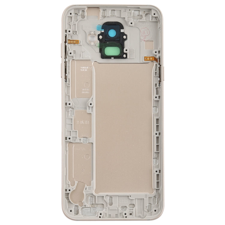 Per Galaxy A6 (2018) / A600F Cover posteriore con tasti laterali e obiettivo della fotocamera, For Galaxy A6 (2018)